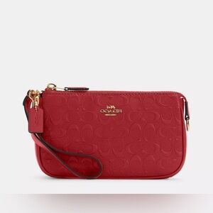 Coach Nolita 19 In Signature Leather I’m Red patent leather